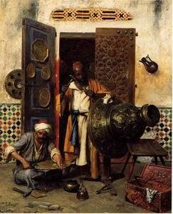 unknow artist Arab or Arabic people and life. Orientalism oil paintings 172 oil painting picture